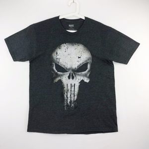 Marvel Mens Large The Punisher Graphic T-Shirt